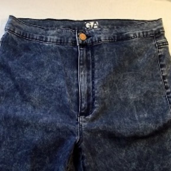 GARAGE Roller Jegging Stretch Womens, Stonewash Bl - Picture 3 of 6